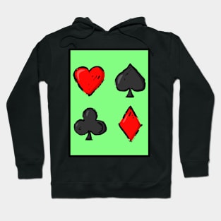 Lucky Playing Card Hoodie